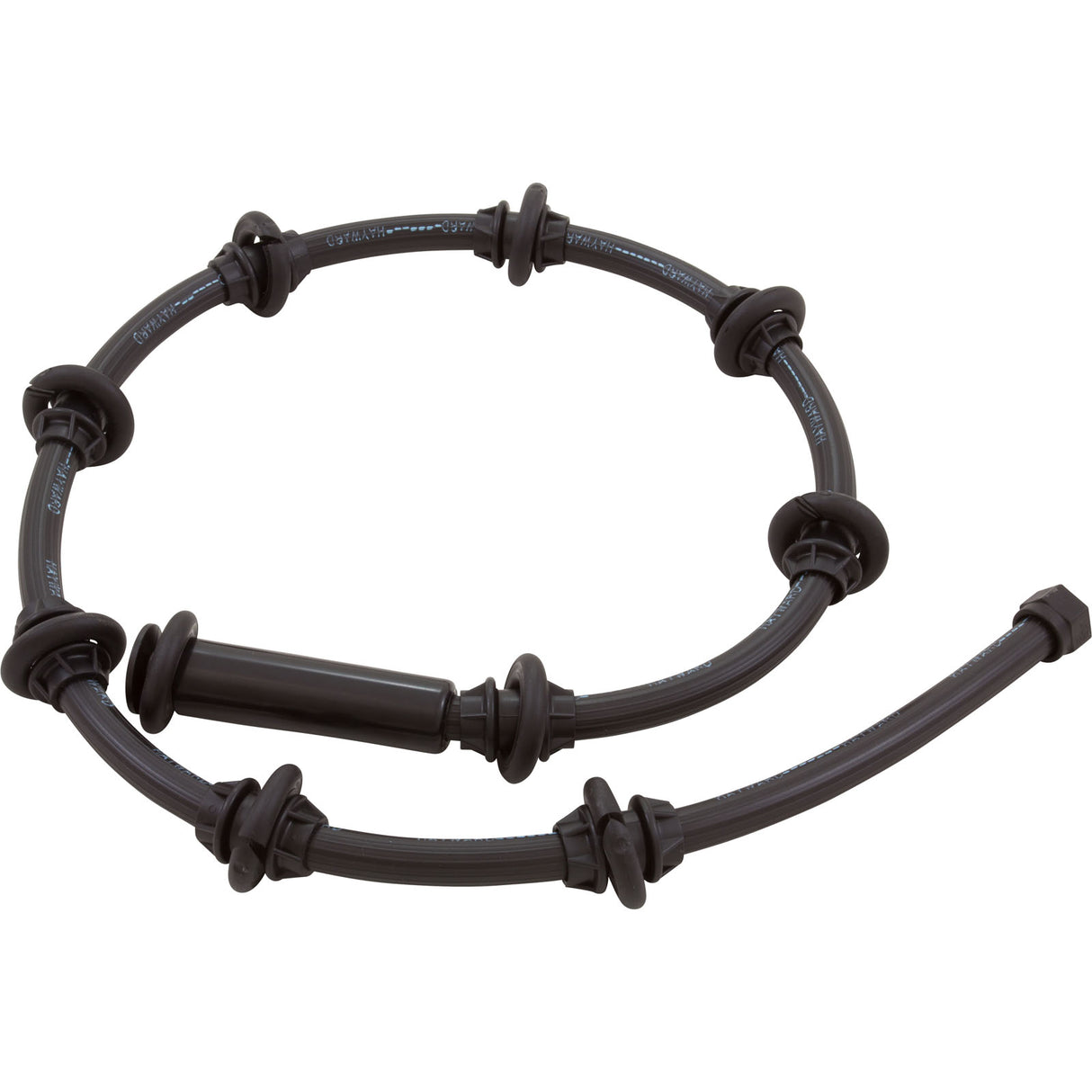Hose Sweep-Viper, W/Nut : AX5000RSHABK