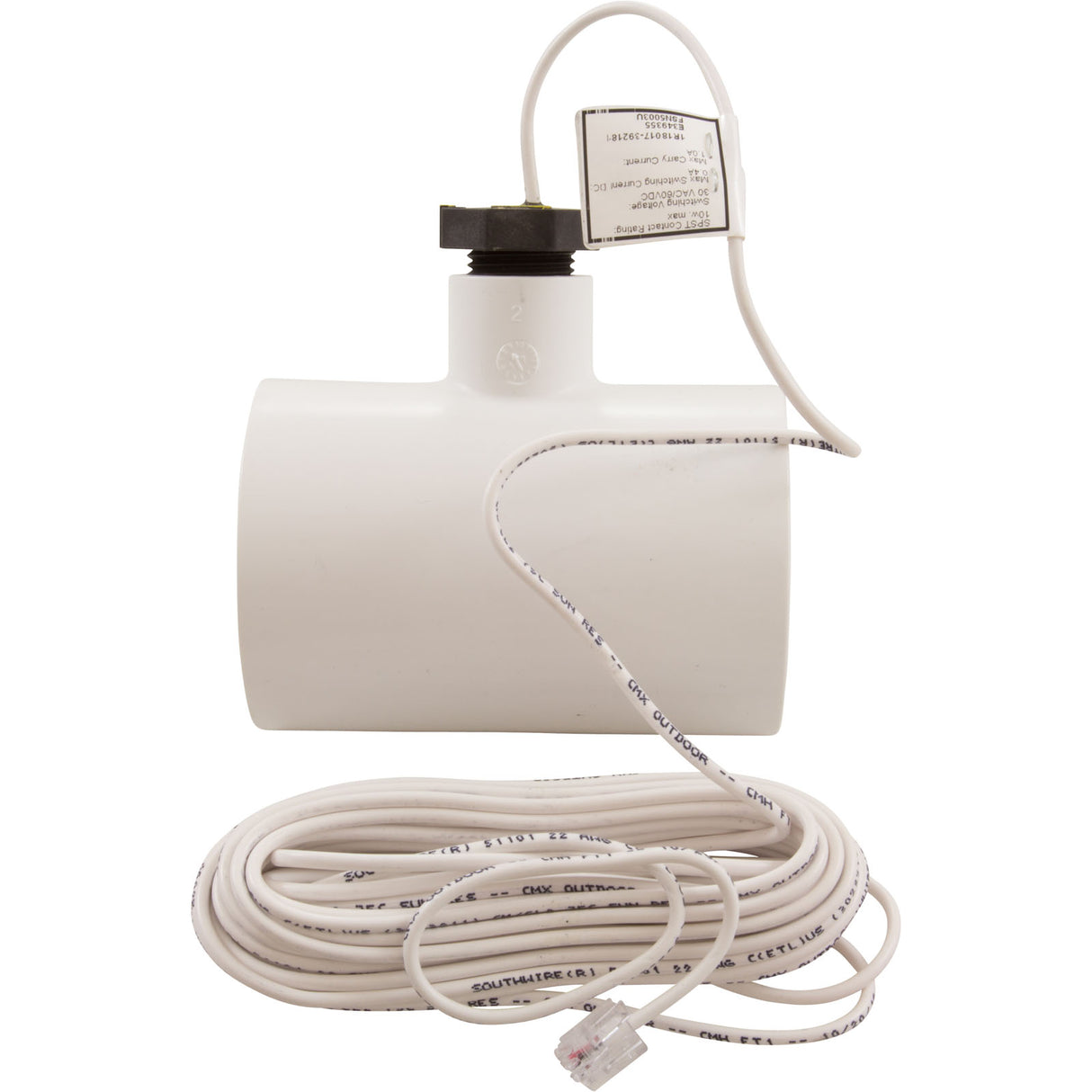 Switch-Flow, 2" Pipe Tee, 10-12Gpm, 25Ft Cable : GLX-FLO-25 - Hayward - 0761418005482 - PartsForSpas.com