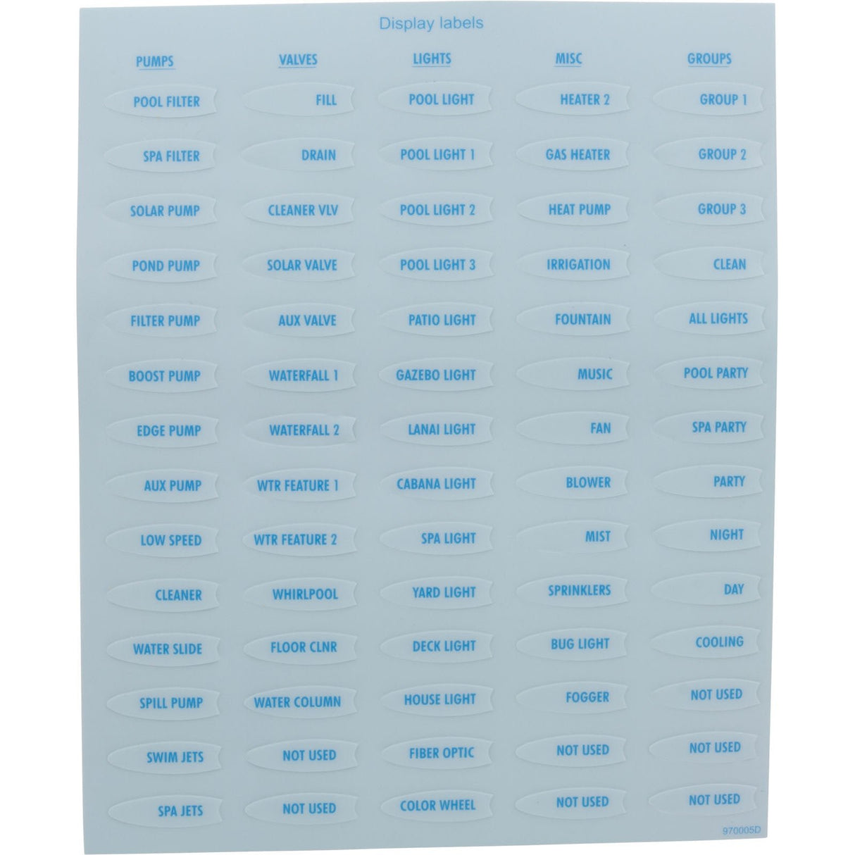 Display-Local, Aqua Logic, PS-4, Pool and Spa : GLX-LOCAL-PS-4 - Hayward - 0761418005789 - PartsForSpas.com