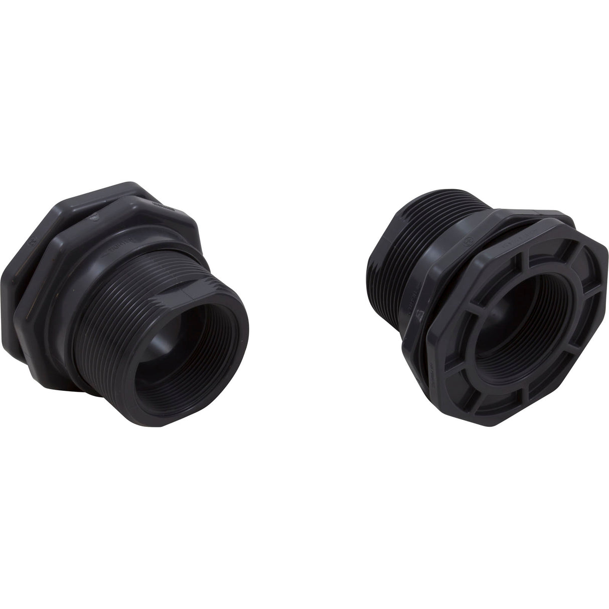 Bulkhead Fitting Assy, Hywrd HCF343T/HCF343F/HCF363T/HCF363F : HCXFBFA1001 - Hayward - 0610377227322 - PartsForSpas.com