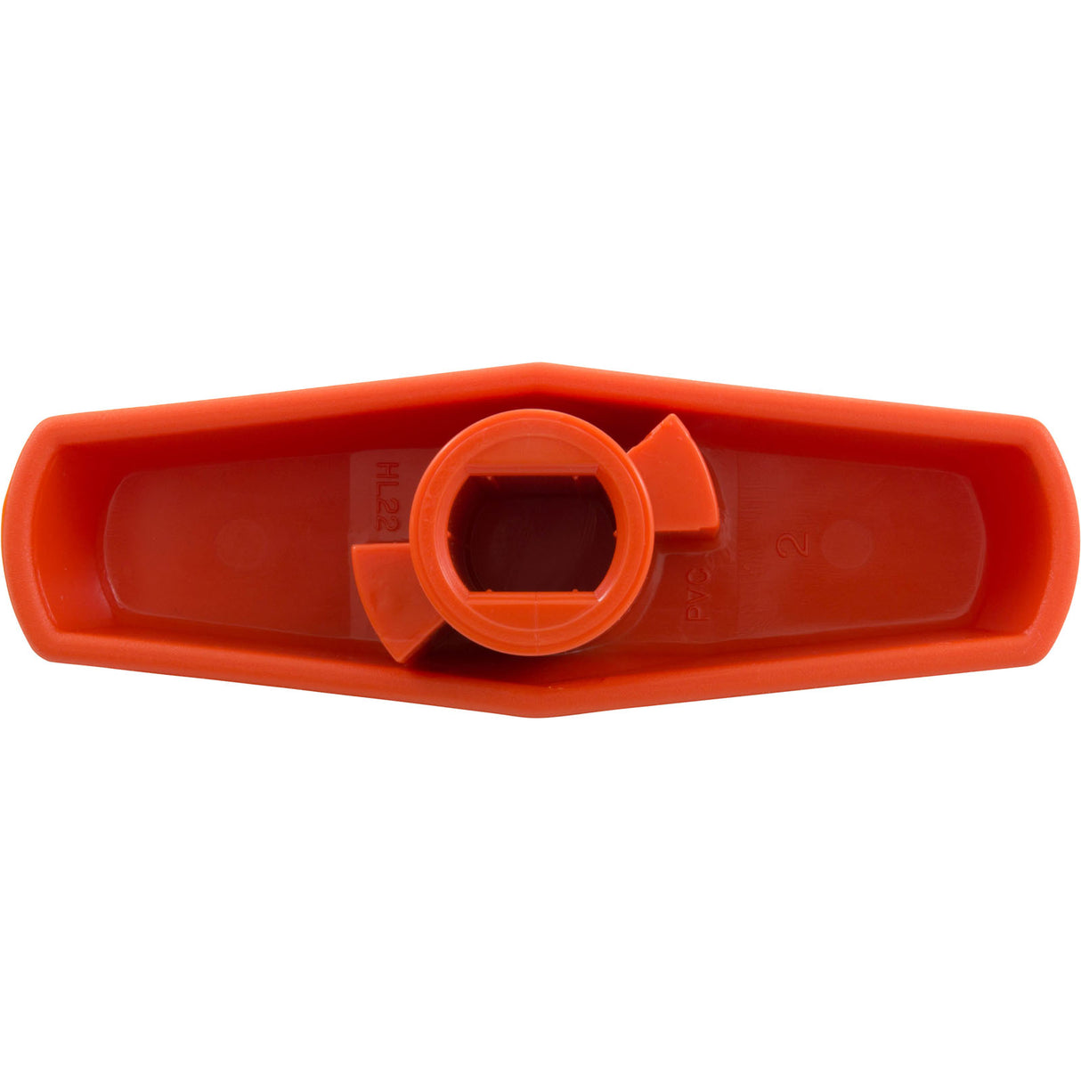 2" Tb Orange Handle : HLX22 - Hayward - 0610377114301 - PartsForSpas.com