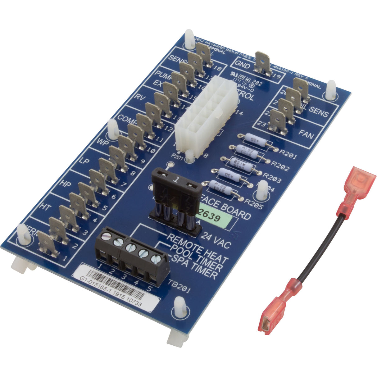 Board-Control, Interface : HPX11024130 - Hayward - 0610377096980 - PartsForSpas.com
