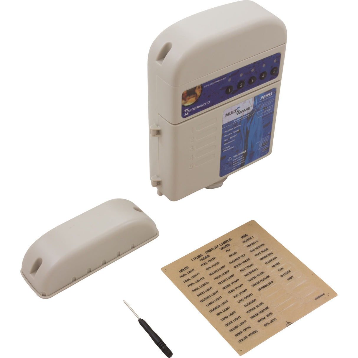 Wireless 5Circuit Pool/Spa/Variable Speed Receiver Multiwave : PE653 - Intermatic - PE653 - PartsForSpas.com