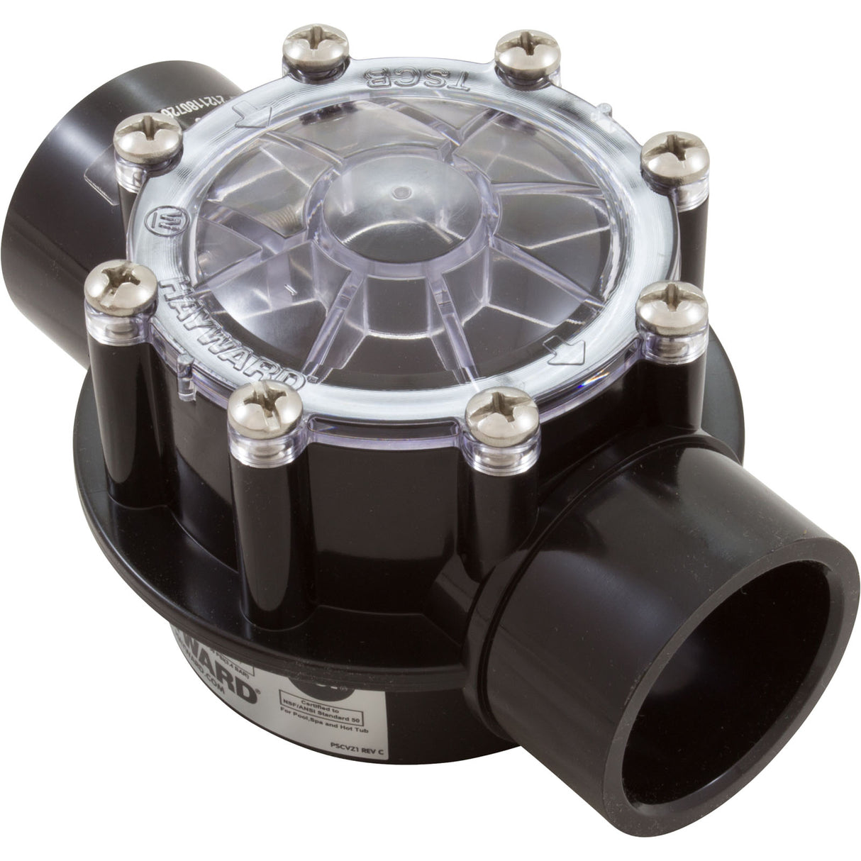 1.5" X 2.0" Cpvc Check Valve : PSCV2S - Hayward - 0610377238748 - PartsForSpas.com
