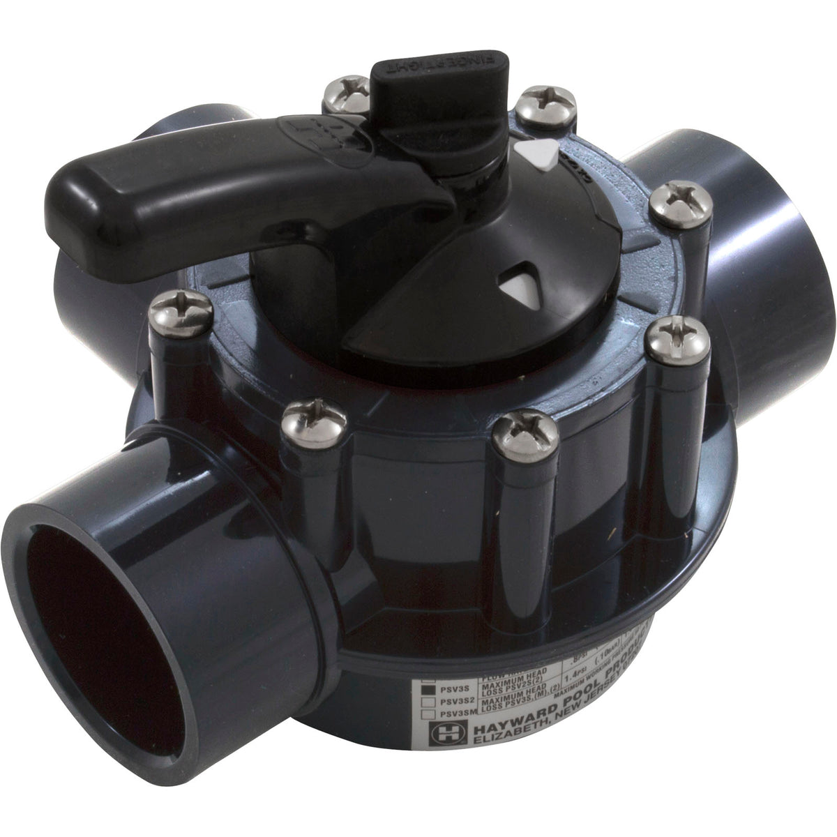 Pvc 3 Port 1.5-2 Diverter Valve : PSV3SDGR