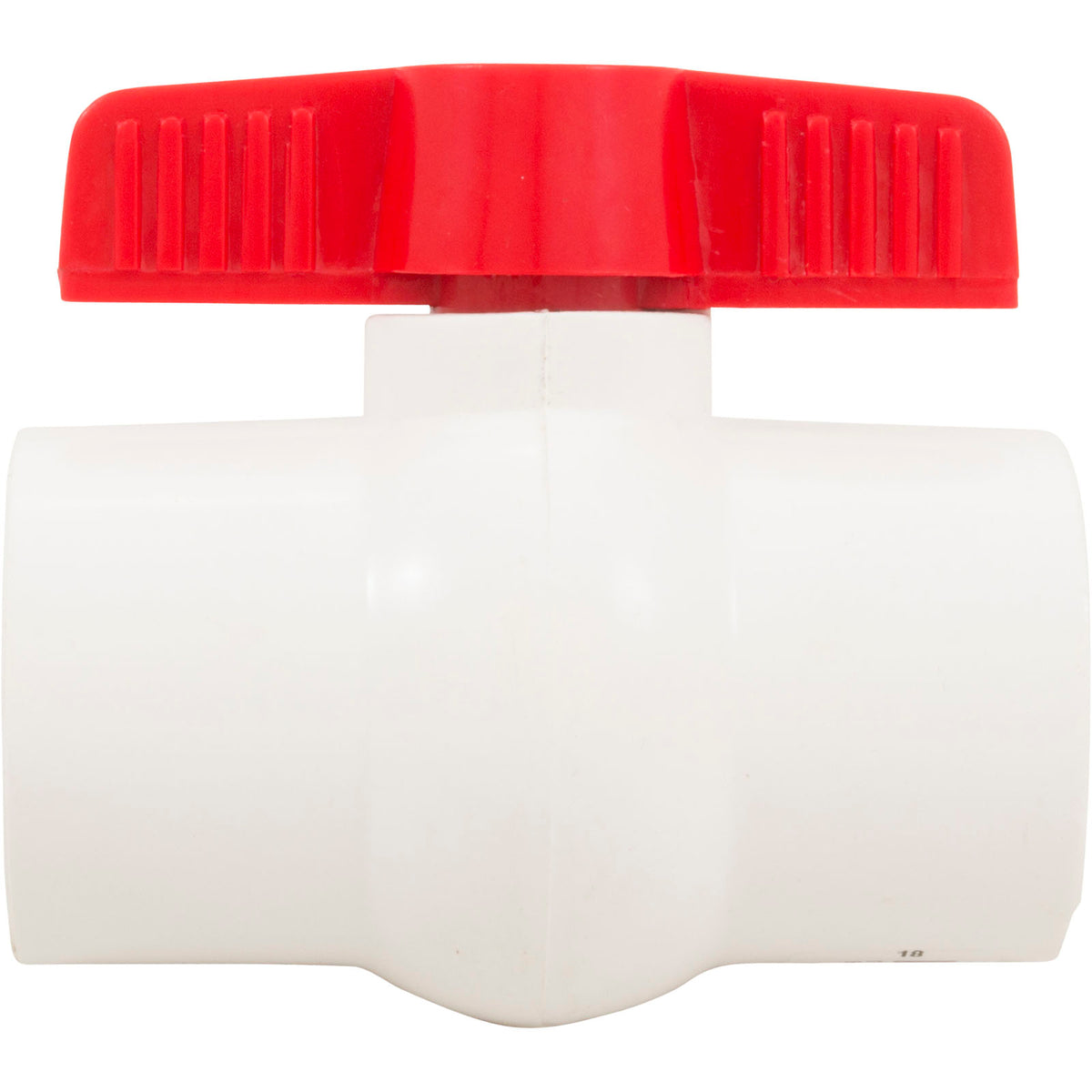 1 1/2" Pvc Compact Ball Vlvsoc Epdm Tpv White : QVC1015SSEW