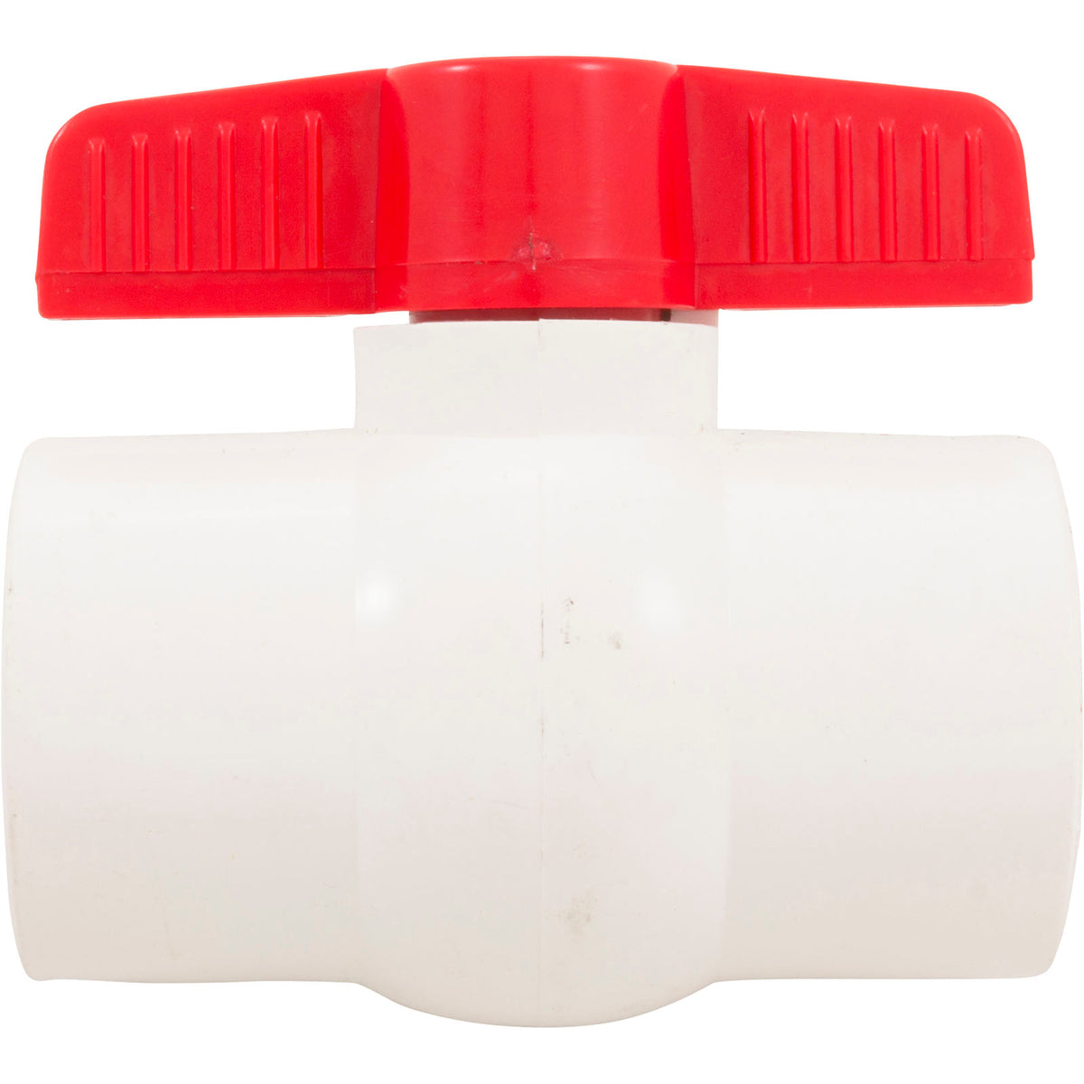2" Pvc Compact Ball Valve Soc Epdm Tpv White : QVC1020SSEW