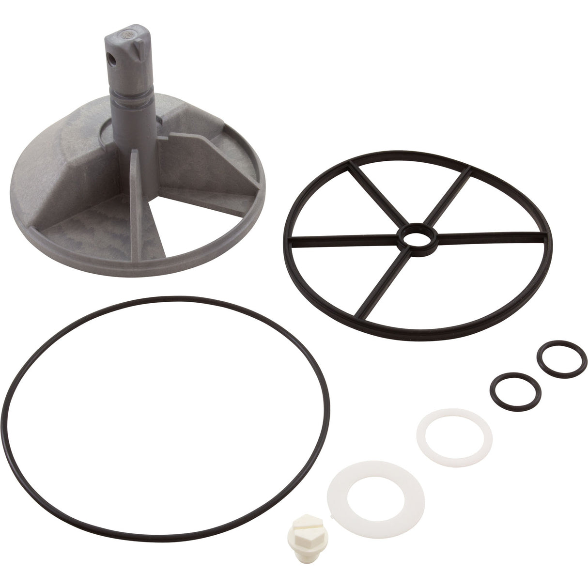 Jandy Pro Series Rebuild 2" Multi-Port Valve Replacement Ki : R0444000 - Zodiac - 052337021555 - PartsForSpas.com
