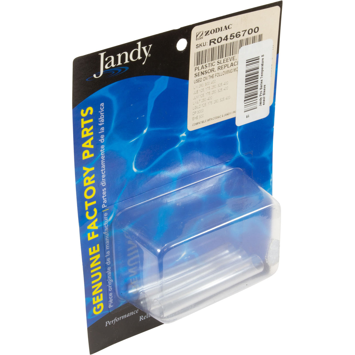 Jandy Pro Series Temperature Sensor Sleeve : R0456700 - Zodiac - 052337023306 - PartsForSpas.com