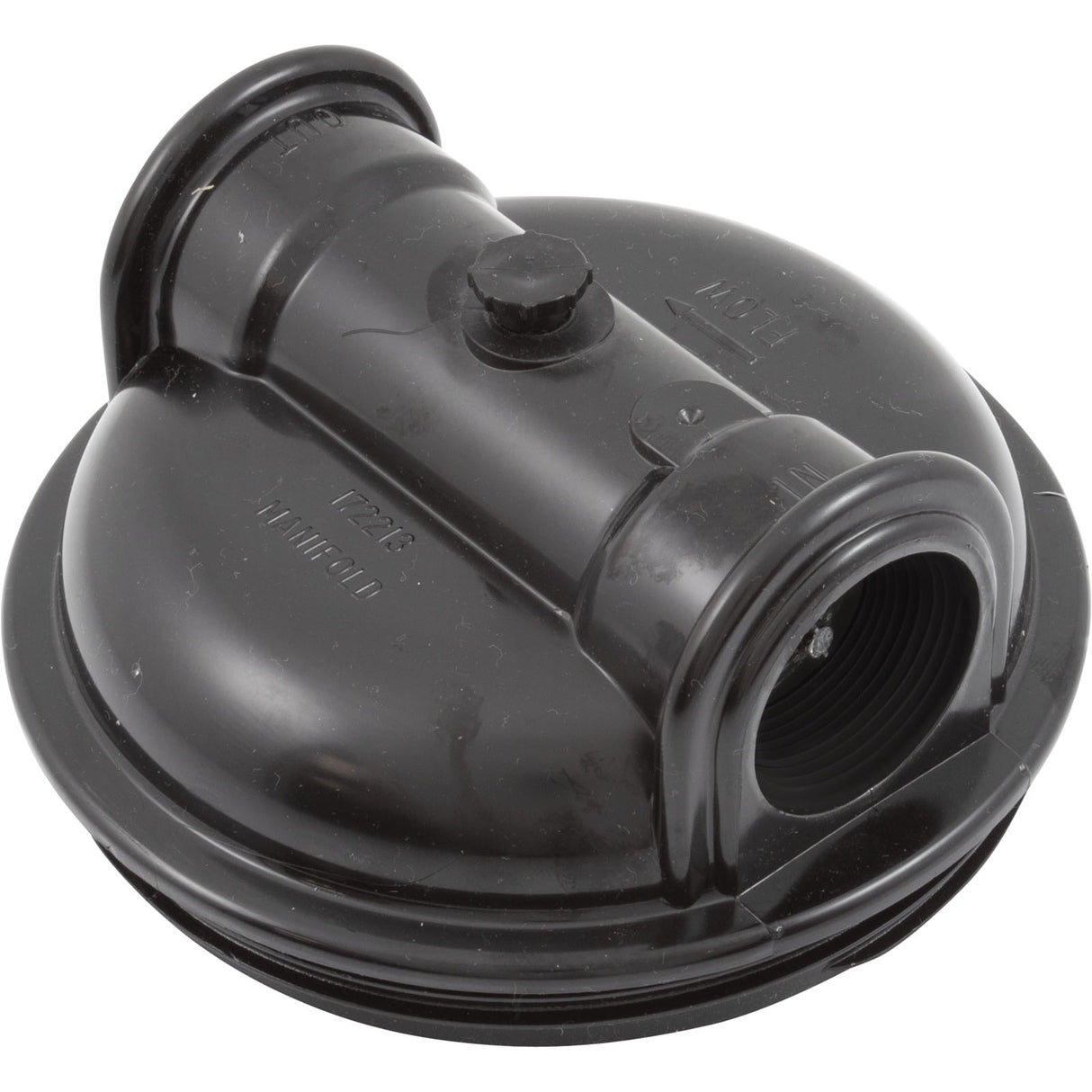 Manifold Black Thd Comp : R172213PT - Pentair - R172213PT - PartsForSpas.com