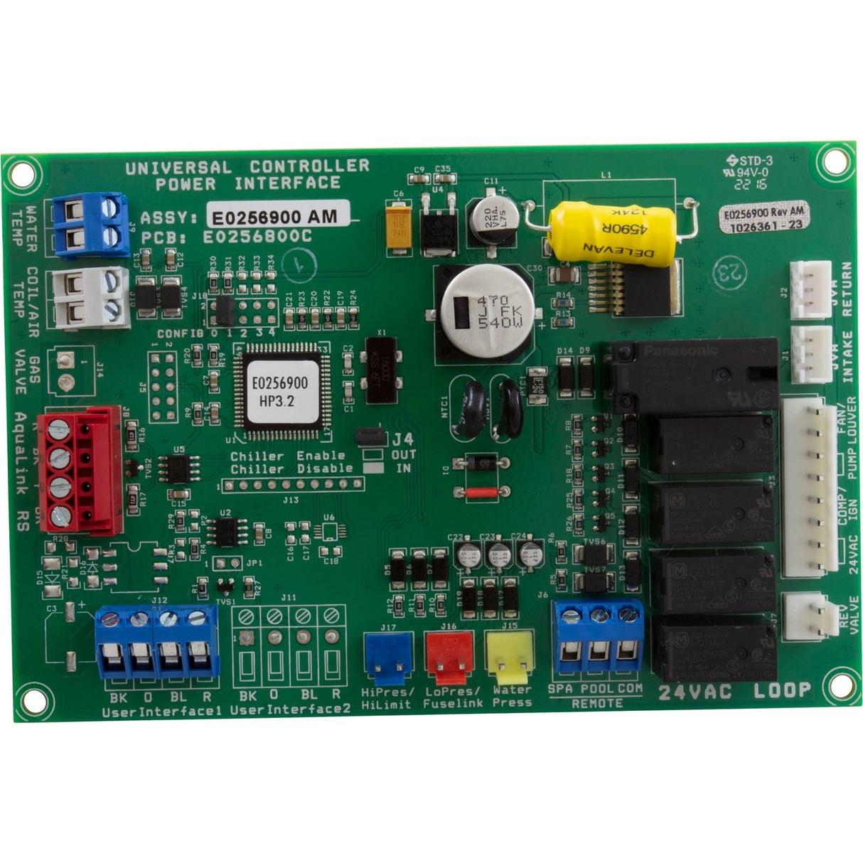 Jandy Pro Series Power Interface Pcb Replacement Kit : R3009200 - Zodiac - 052337028752 - PartsForSpas.com