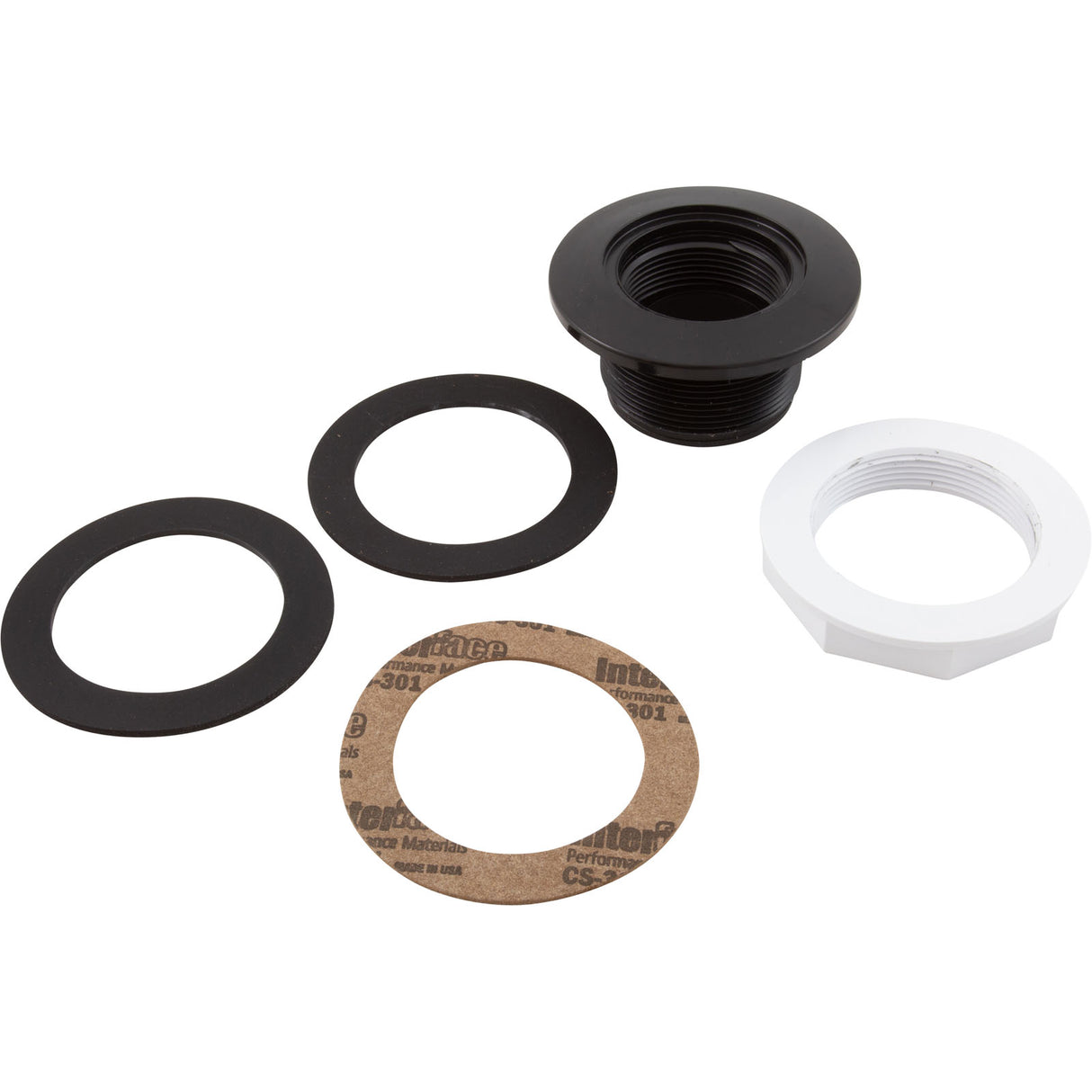 Locknut Ftg-Socket (Black) : SP1023SBLK