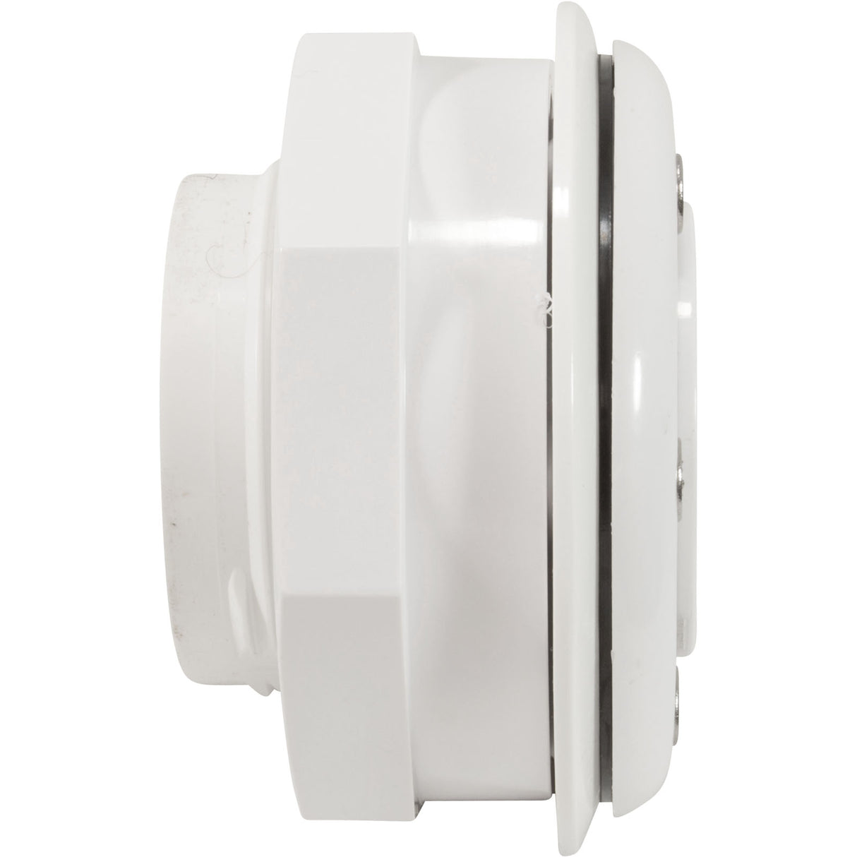 Inlet Fitting, 2"s, PVC, For Vinyl, w/ Face Plate : SP1408S2