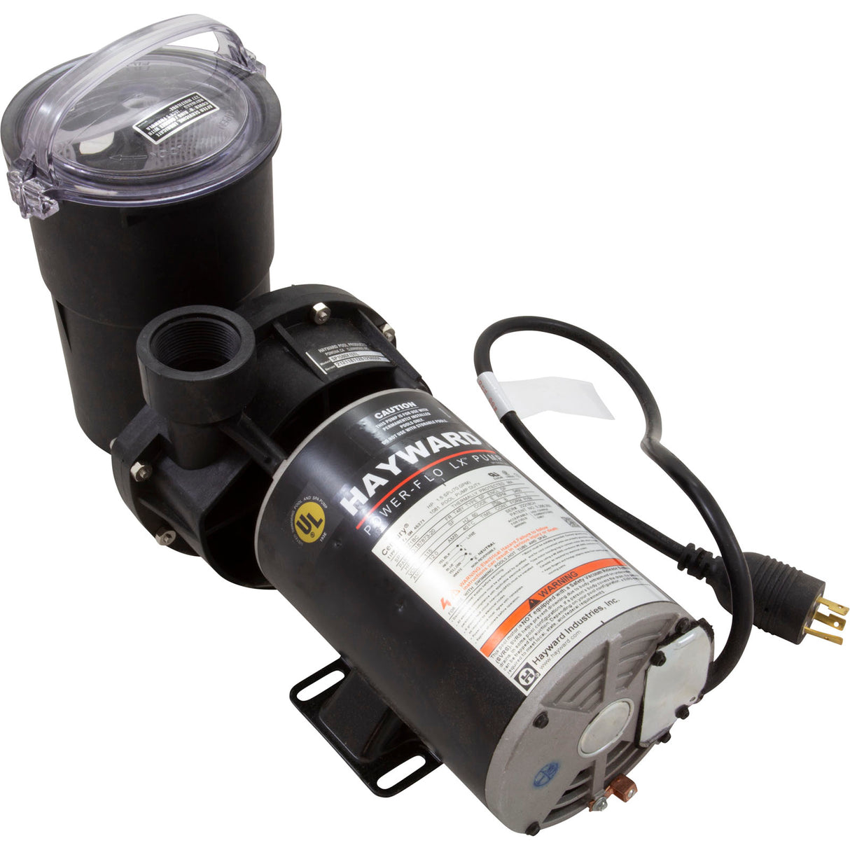 1-1/2 Hp Lx Pump W/Twist-Lok Cord : SP1580X15TL - Hayward - 0610377214438 - PartsForSpas.com
