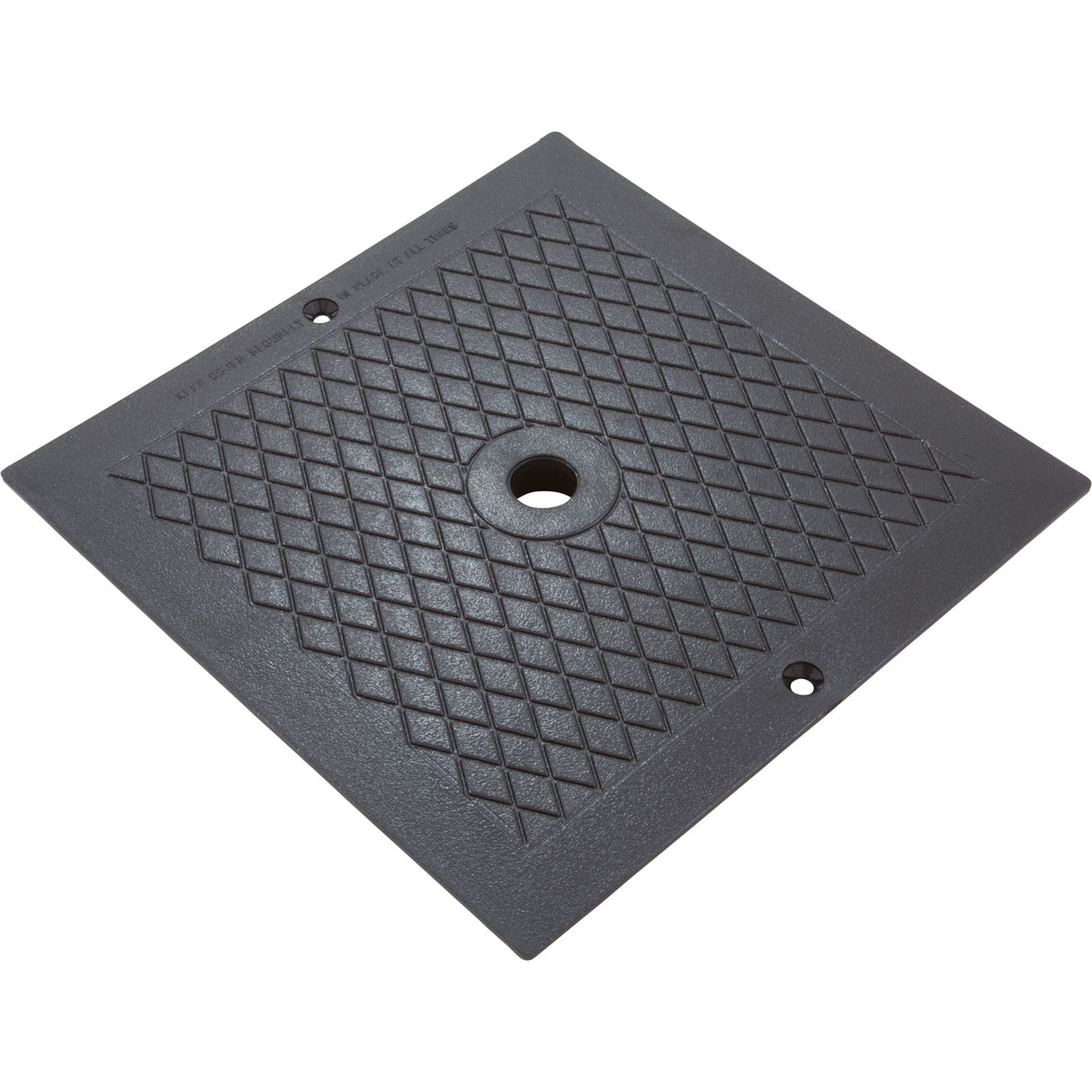 Cover Square, Deck Plate (Black) : SPX1082EBLK - Hayward - 0610377762014 - PartsForSpas.com