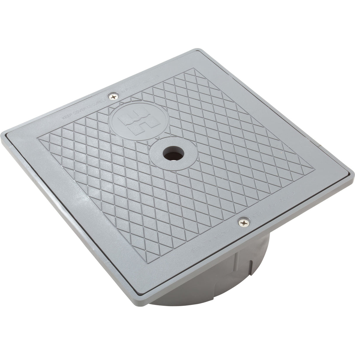 Sq Collar & Cover Assy Dk Gray : SPX1082EFDGR - Hayward - 0610377213721 - PartsForSpas.com