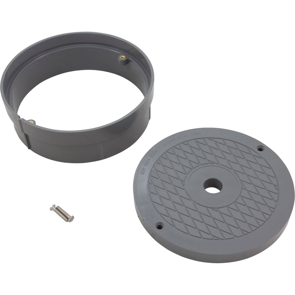Collar&Cover Assy Dark Gray : SPX1084RADGR - Hayward - 0610377229364 - PartsForSpas.com