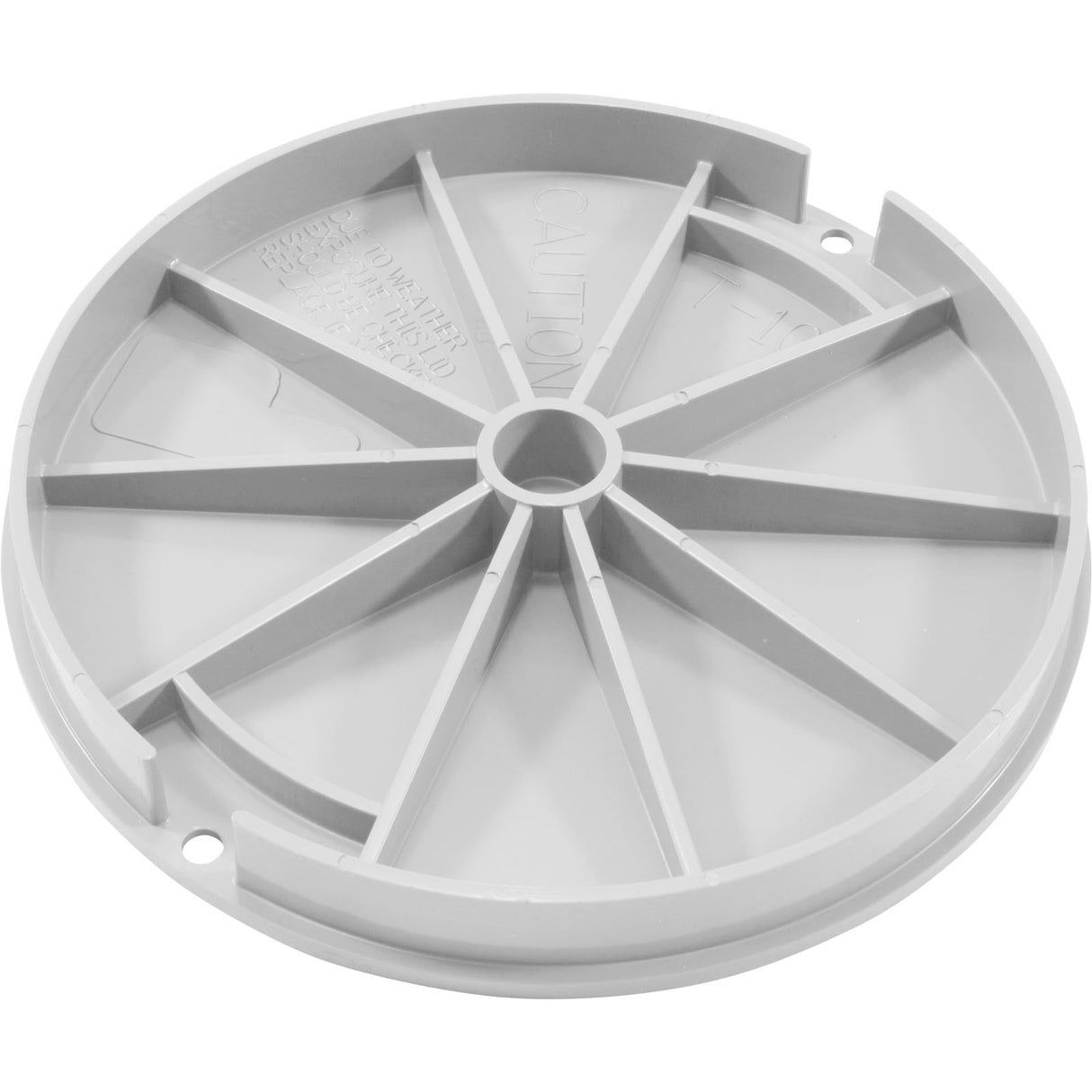 Autofill Lid, W/Screws, White, Letro : T10W - Pentair - 807318013568 - PartsForSpas.com