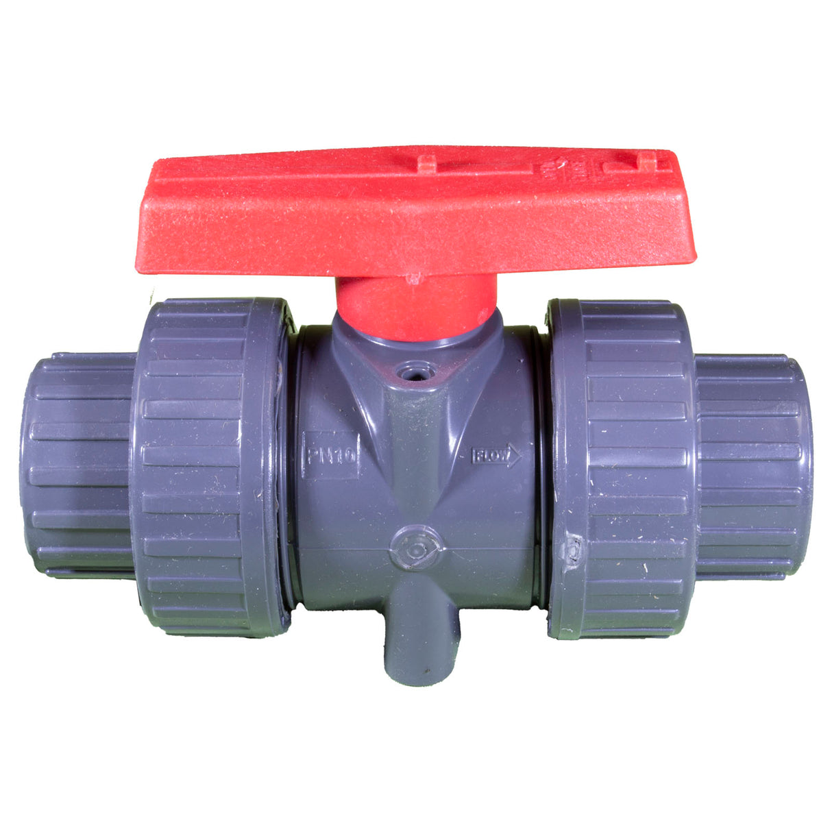 True Union Ball Vlv Gray 1" Pvc Epdm Soc/Thd : TBB1010CPEG - Hayward - 0610377091473 - PartsForSpas.com