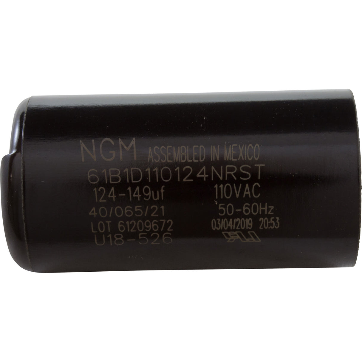 Capacitor 124-149Mfd : U18-526