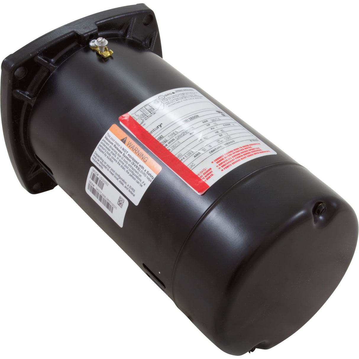 Mtr, Cent, .5Hp, 115/230V, 1-Sp, Sf1.3, 48Yfr : USQ1052