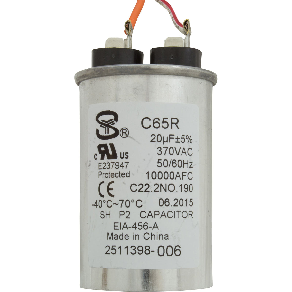 Mtr, Cent, 2Hp, 230V, 1-Sp, Sf1.1, 48Yfr : USQ1202