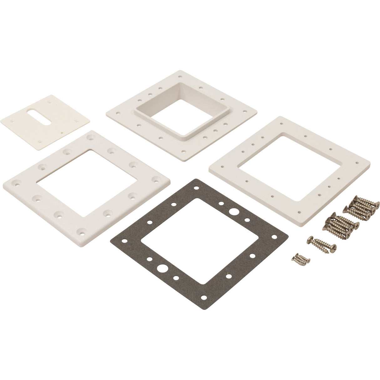Jandy Pro Series Vinyl Pool Minijet Cap, Screws White : V100