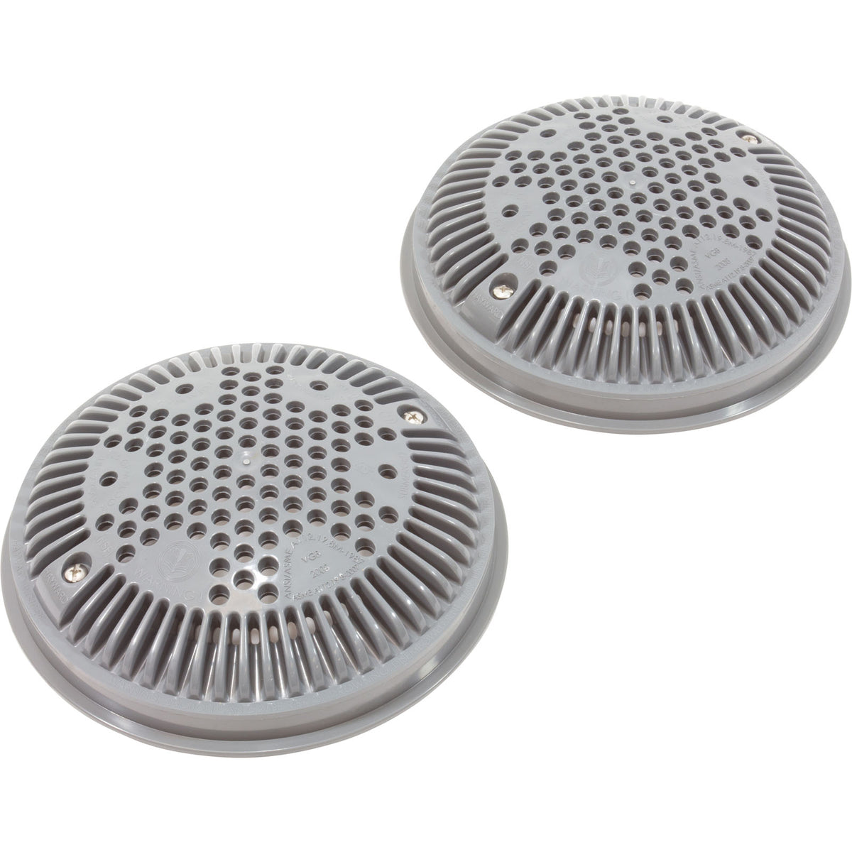 Frame&Cover-Dual Suction, Dgray : WG1030AVDGRPAK2 - Hayward - 0610377177207 - PartsForSpas.com