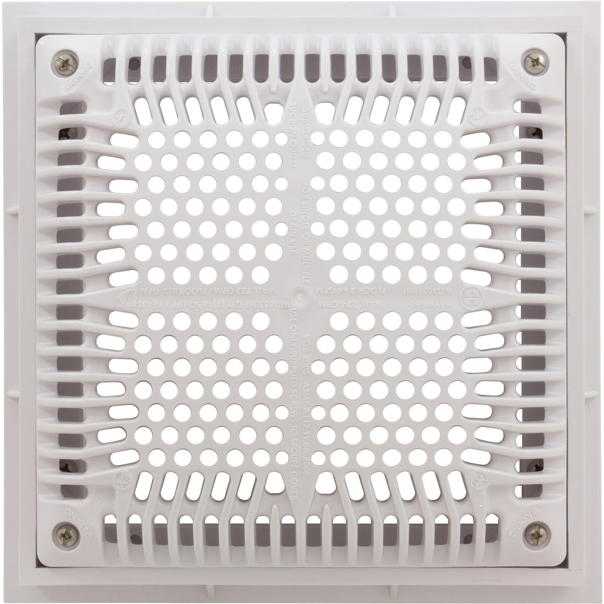 Frame&Cover-Dual Pak 9Sq Hf : WG1031HF2PAK2