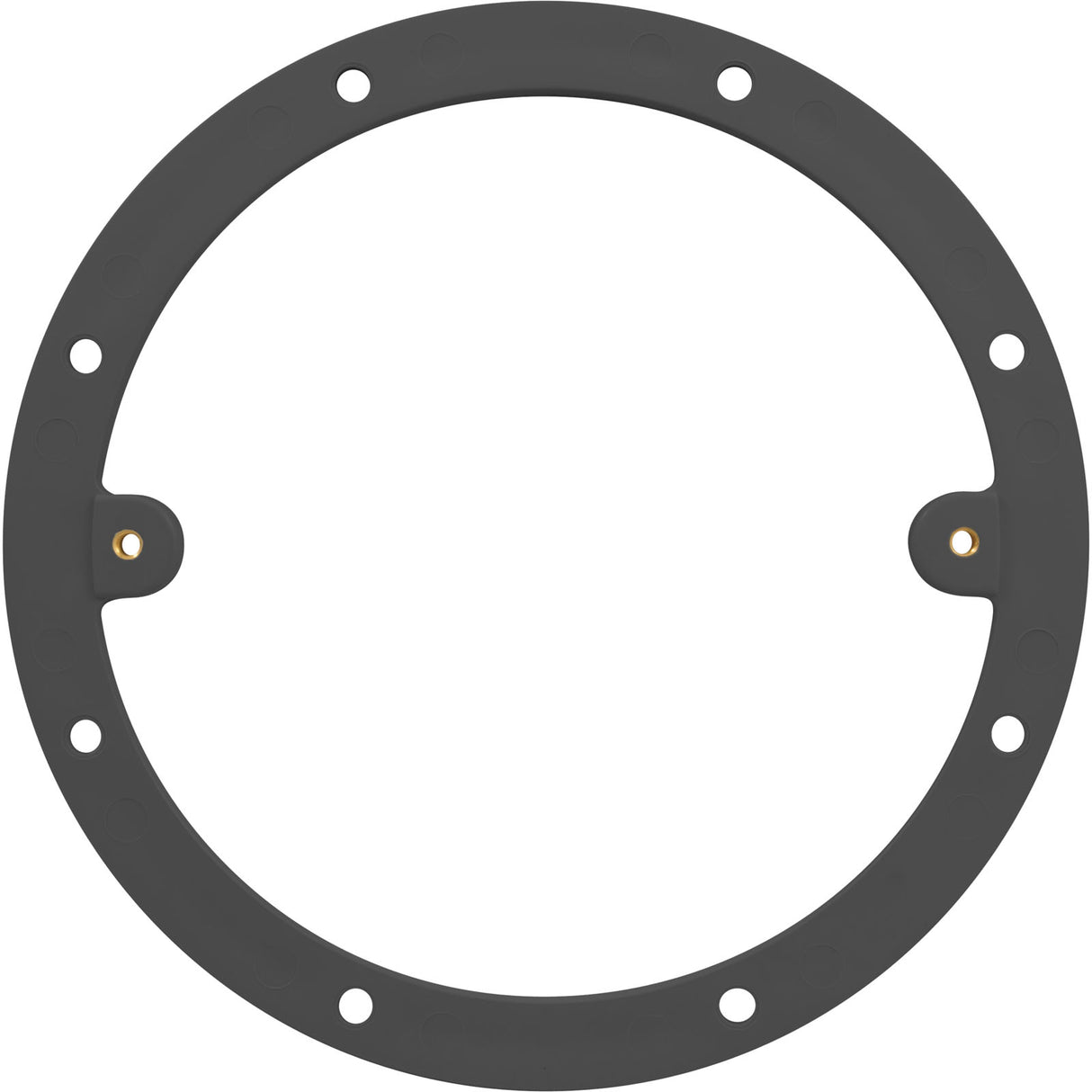 Ring-Vinyl W/Insert Dk Gray : WGX1048BDGR