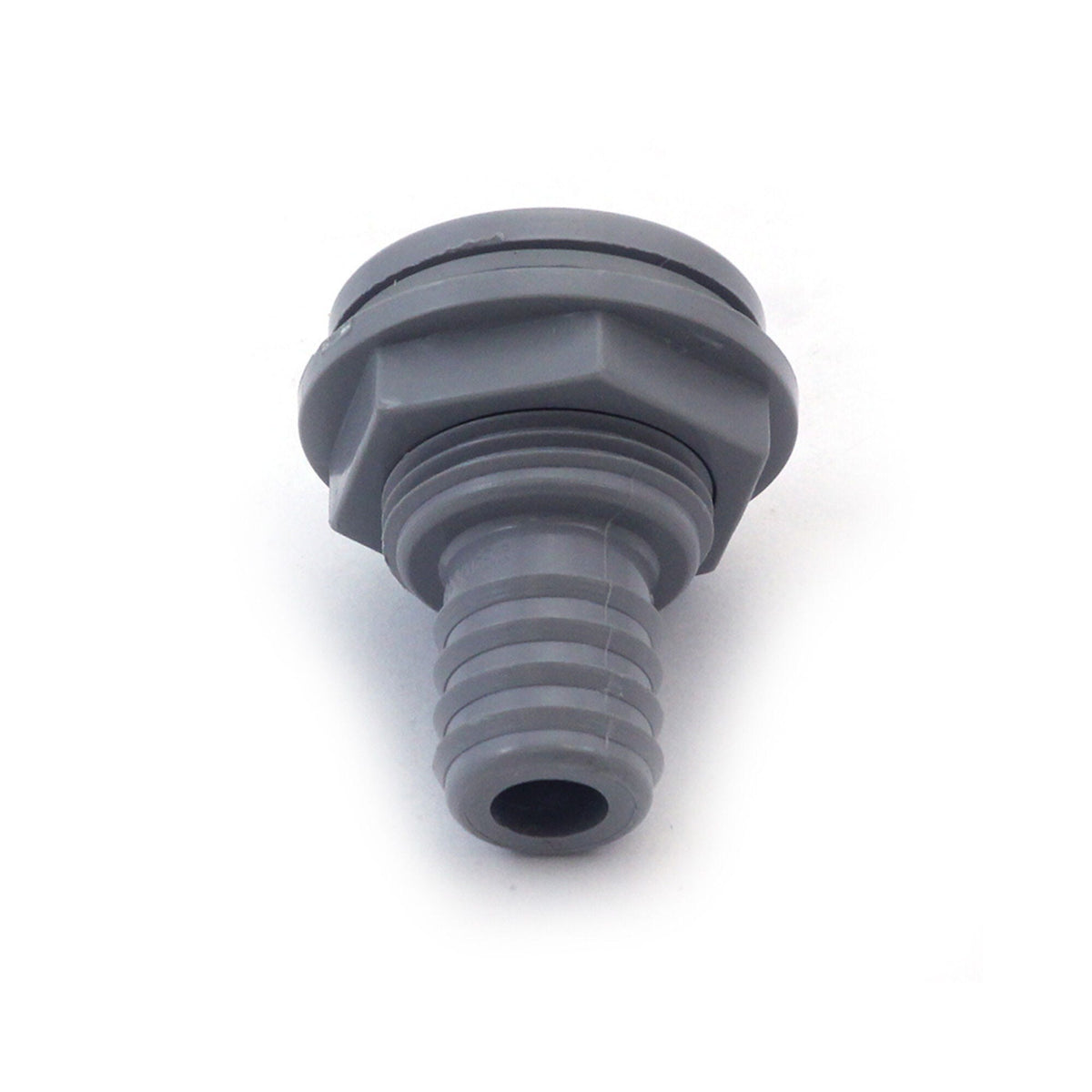 Jet Assembly, CMP Ozone, Smooth Face, 7/16" Port, 3/4" Barb, Gray, 1-1/4" hole size : 23400-009