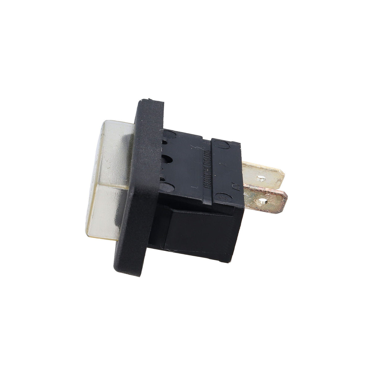 Switch, Rocker, SPST, 2 Terminals, 16 Amp @ 115V, Vinyl Covered : 12-1026