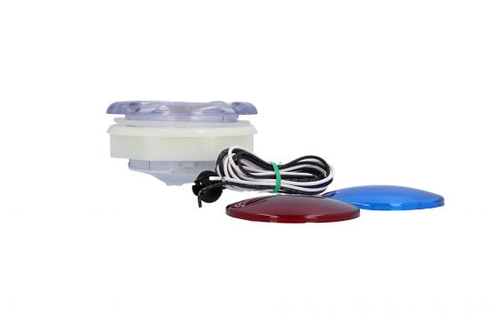 Light Lens Kit, Waterway, Jumbo OEM, 8', Rear Access, 5"Face, 3-3/4"Hole : 630-K105
