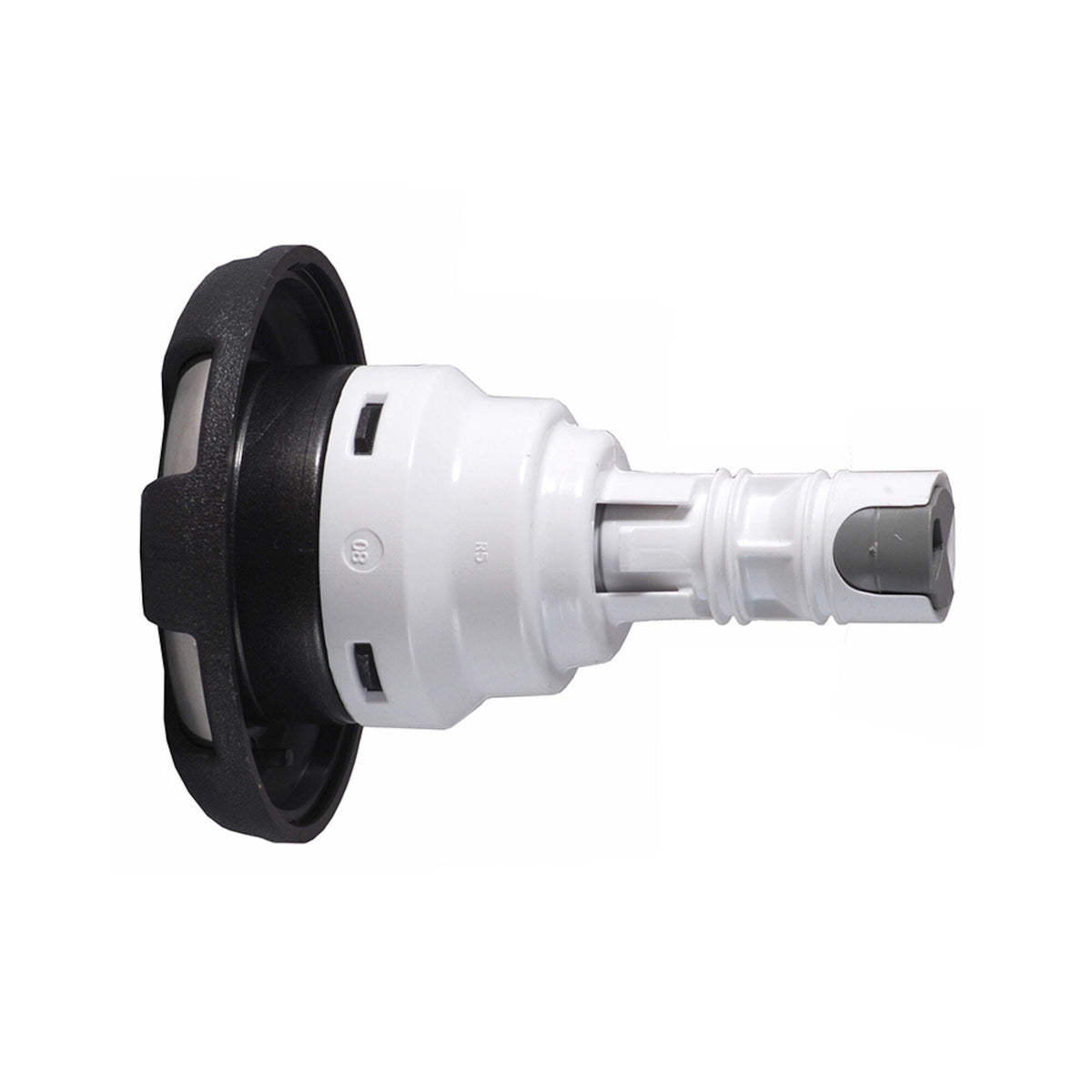Jet Internal, Waterway Poly Storm, Gunite, Dual Rotating, 3-3/8" Face, 6-Spoke, Dark Silver/Gray : 212-8581-DSGSG