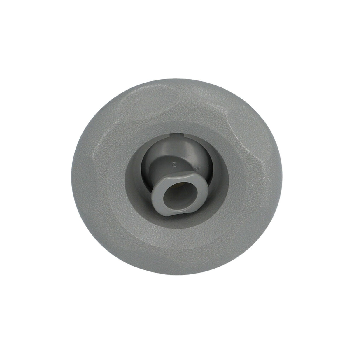 Jet Assembly, Waterway, Mini Storm, Rotating, 3" Face, 5-Scallop, Gray : 229-0027