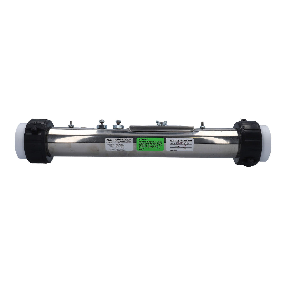 Heater Assembly, ACC/Acura, 15"Long, 4.0kW, 230V, 2", w/Tailpieces : C2400-0304
