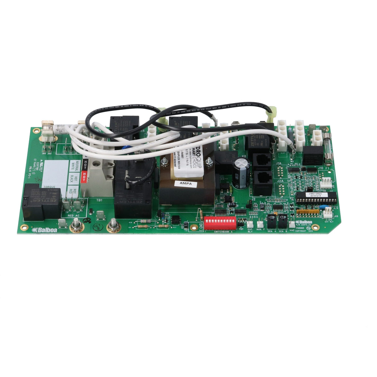 Circuit Board, Balboa, VS510SZ, Serial Standard, 8 Pin Phone Cable : 54372-02