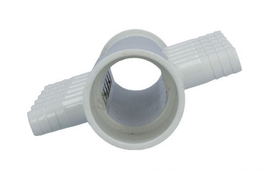 Manifold, PVC, Waterway, 1"S x 1"Spg x 12 3/8"RB Ports : 672-0410