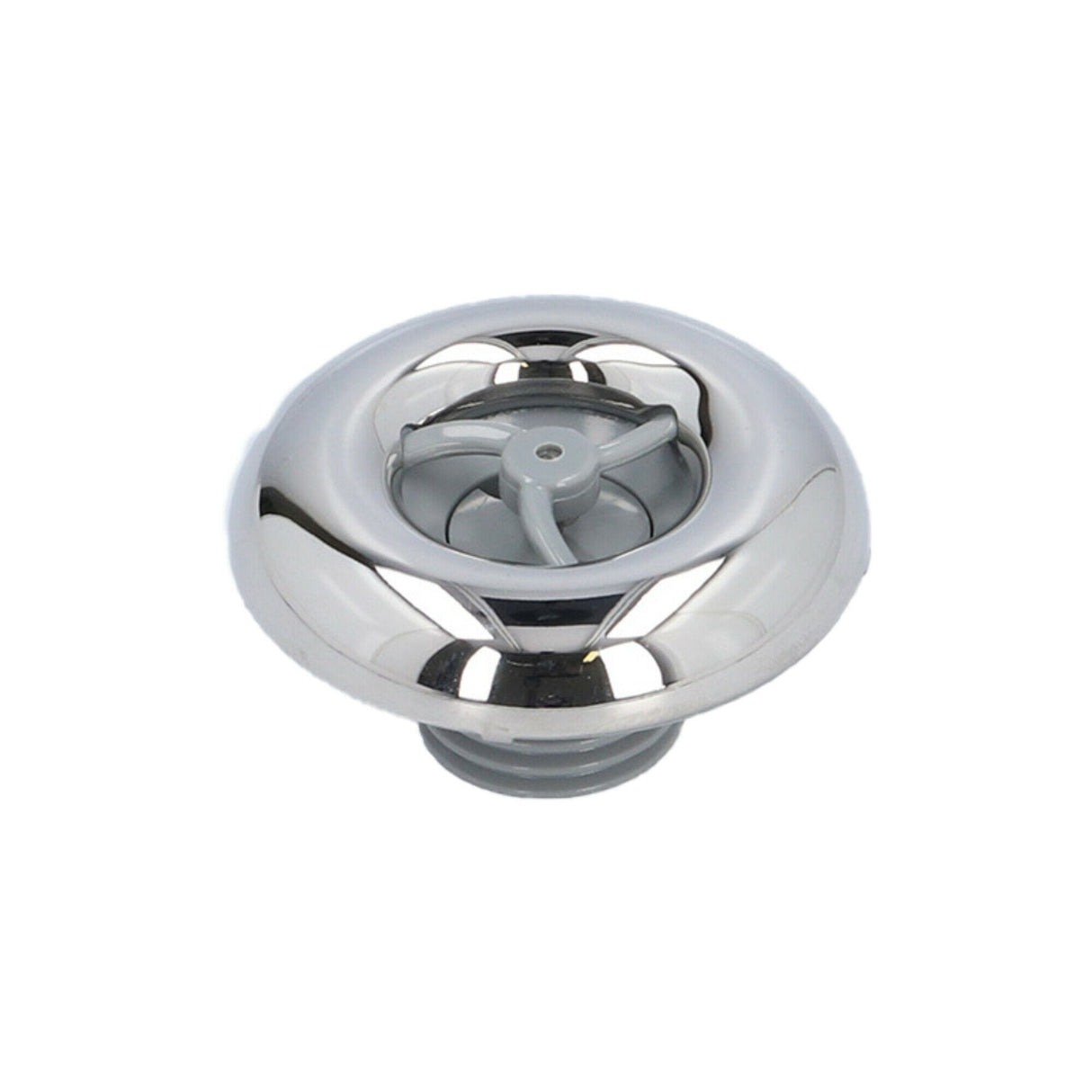 Jet Internal, Rising Dragon, Quantum, Directional, 2" Face, Smooth, Gray/Stainless Steel : RD201-1427S