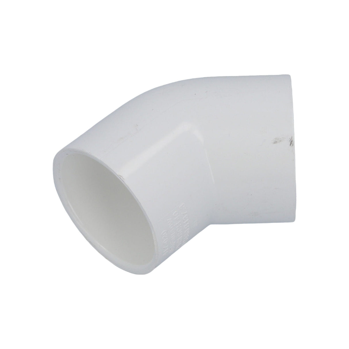 Fitting, PVC, Ell, 45°, Slip, 2"S x 2"S : 417-020