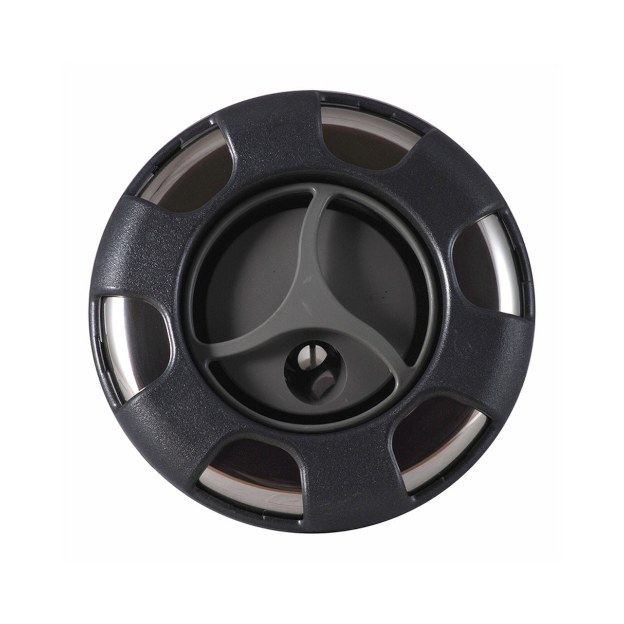Jet Internal, Waterway Power Storm, Directional, 5" Face, 6-Spoke, Dark Silver/Gray : 212-7709DSG-7S