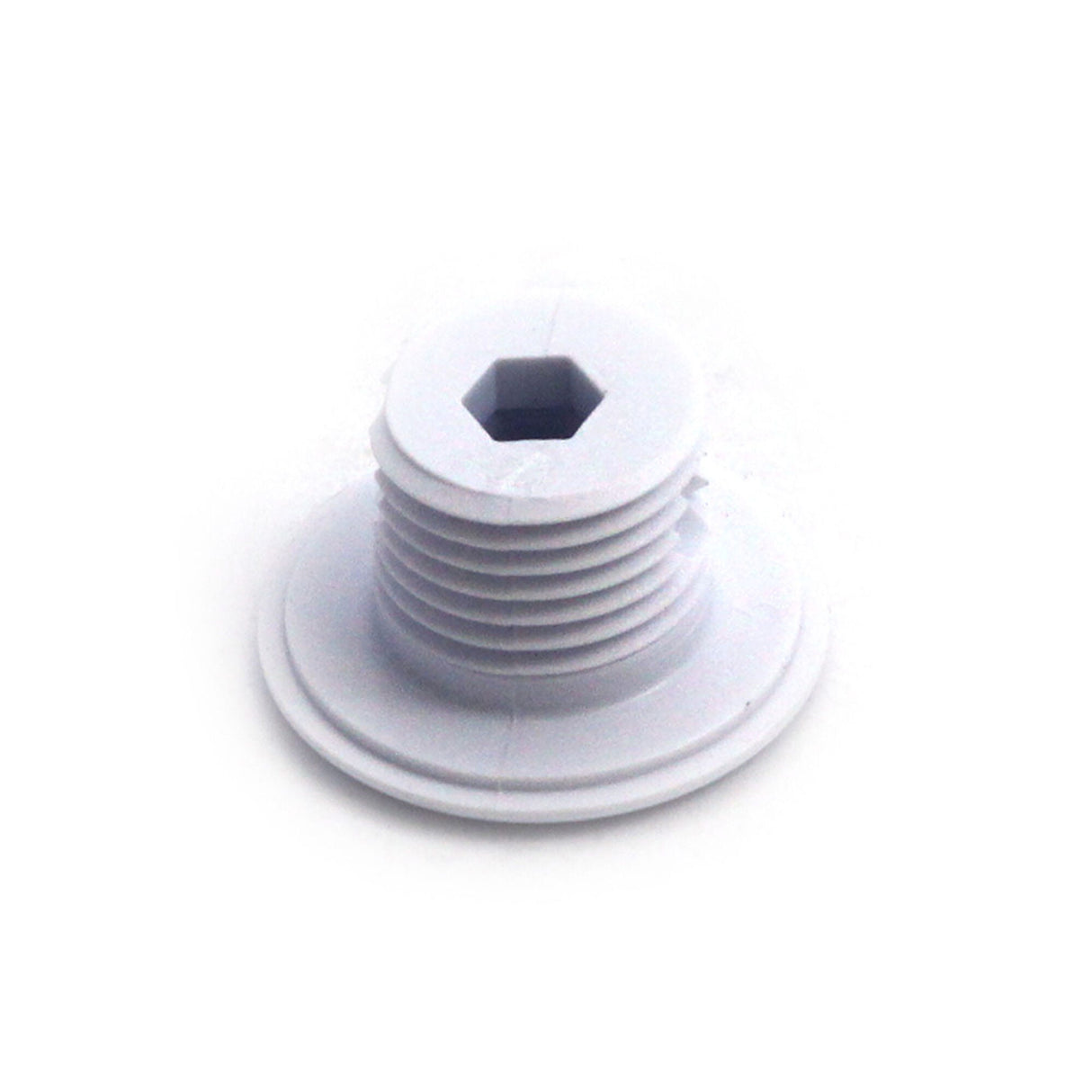 Wall Fitting, Air Injector, G&G, 1-1/2" Face, Slotted, White : 10210-WHT