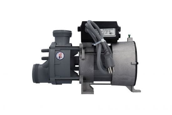 Pump, Waterway, Genesis, 1.0HP, 115V, 9.0 Amps, 1-Speed, 1-1/2"MBT w/Air Switch & NEMA Plug : 321JF10-0150