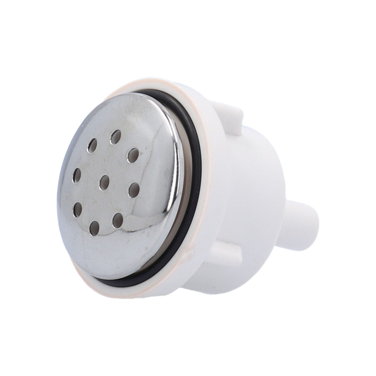 Air Injector, Waterway Top-Flo Straight, 3/8" Barb, Stainless Steel : 670-2390