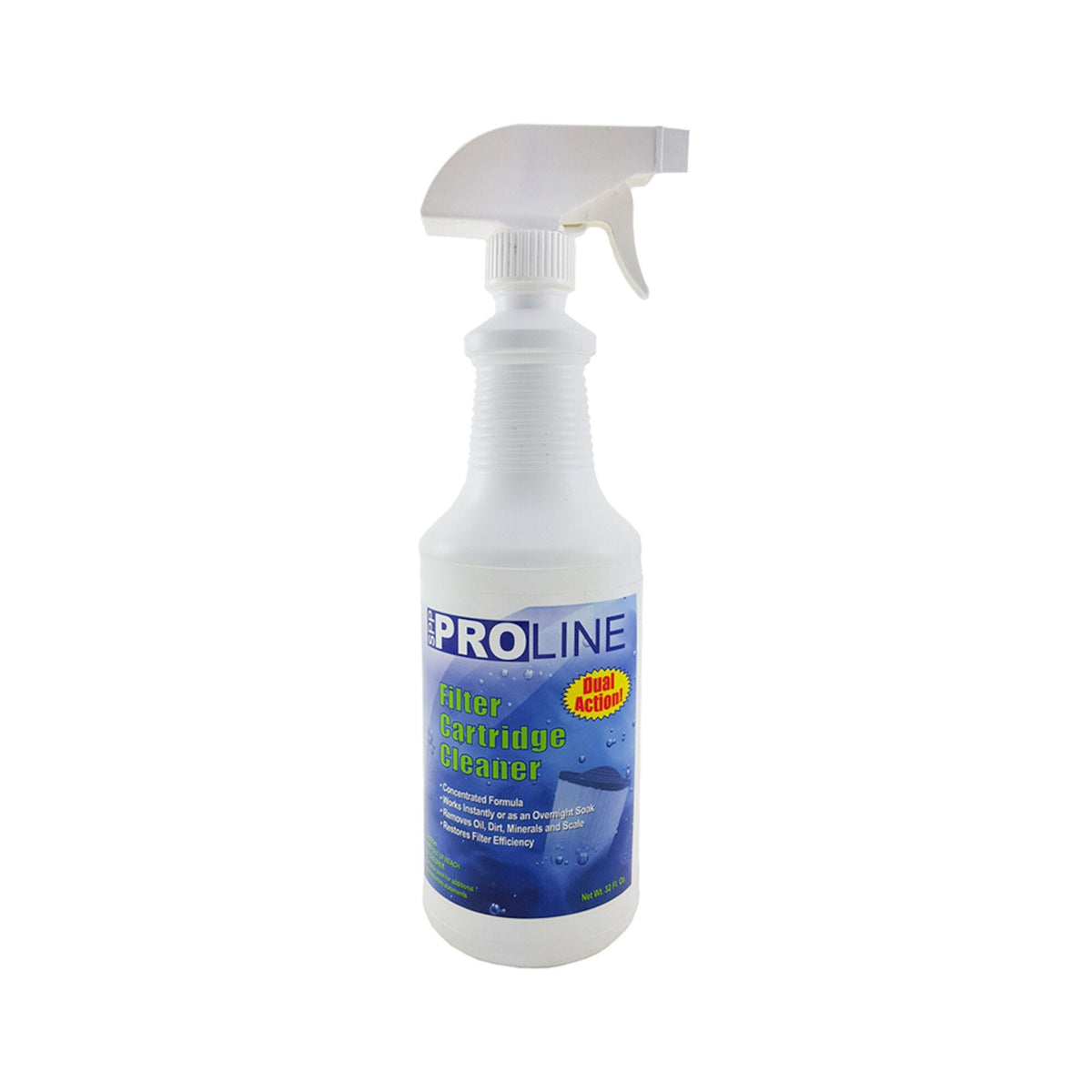 Filter Cleaner, Proline, Dual Action Filter Cartridge Cleaner, 1Qt : P-DAFC