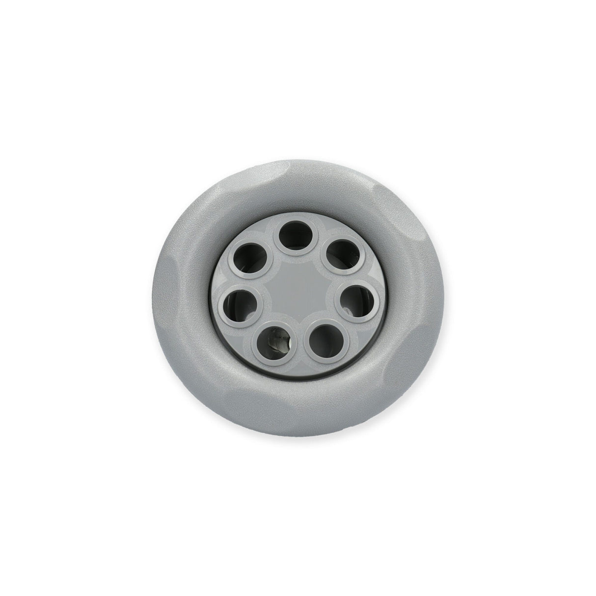 Jet Internal, CMP Typhoon 500, 7 Port Rotossage, 5" Face, 5-Scallop, Textured, Classic Gray : 23452-749-900