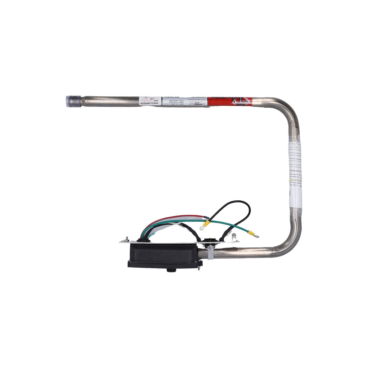 Heater Assembly, D-1, Laing, Low Flow, 5.5kW, 2.1/3.4 Dual element 230V, w/Thermal Cut Off & Plate, 4-Wire : C3550-1