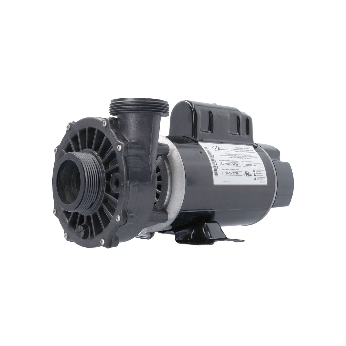 Pump, Waterway Hi-Flo, 1.5HP, 115V, 16.4/4.4A, 2-Speed, 2"MBT, SD, 48-Frame : 300-5010SD