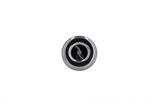 Jet Internal, Rising Dragon, Quantum, Thread-In, Spinner, 2-1/2" Face, Smooth, Gray/Stainless Steel : RD203-2417S