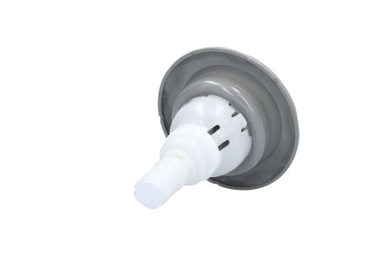 Jet Internal, CMP Typhoon 500, 7 Port Rotossage, 5" Face, 5-Scallop, Textured, Classic Gray : 23452-749-900